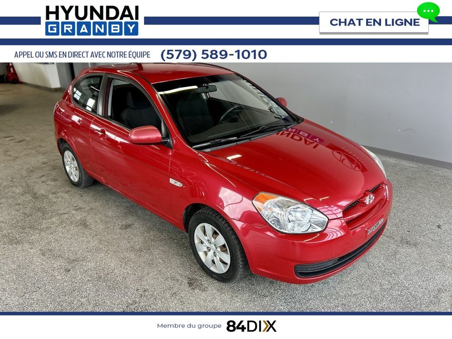 2011 Hyundai Accent 2011 Red