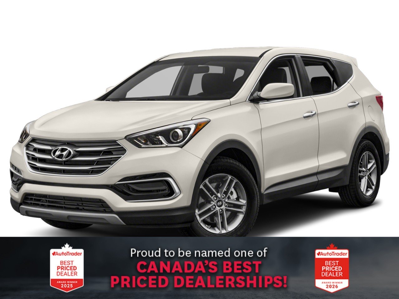 Hyundai Santa Fe Sport 2.4L AWD 2018 White Ottawa & Gatineau - photo #0