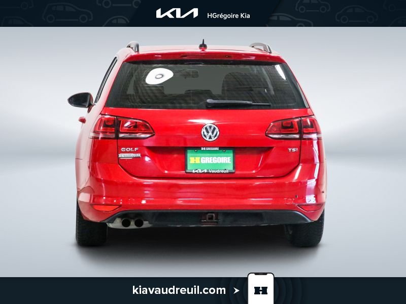 2017 Volkswagen Golf Red Laval - photo #5