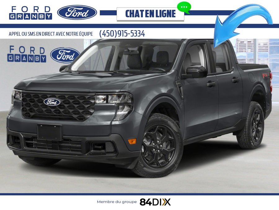 Ford Maverick XLT TI SuperCrew 2025 Gris carbonisé métallisé