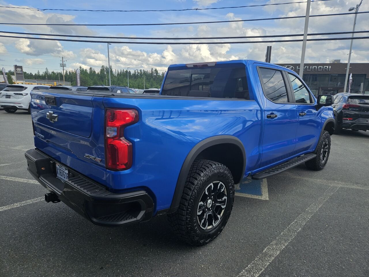 2026 Chevrolet Silverado 1500 ZR2 cabine multiplace 4RM 147 po Blue Thetford Mines - photo #2