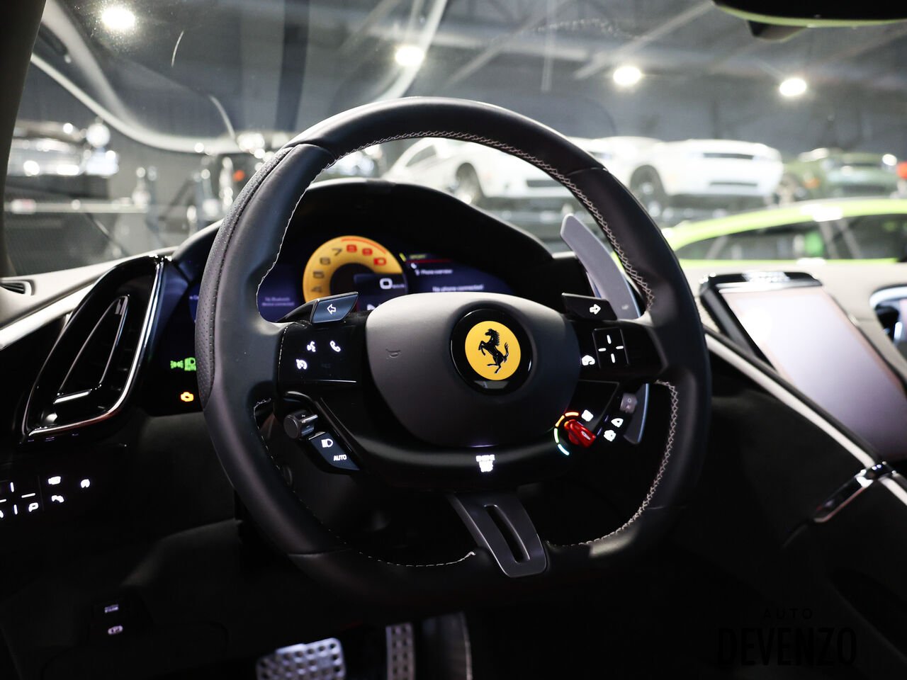 2021 Ferrari Roma Grey Saint-Eustache - photo #12