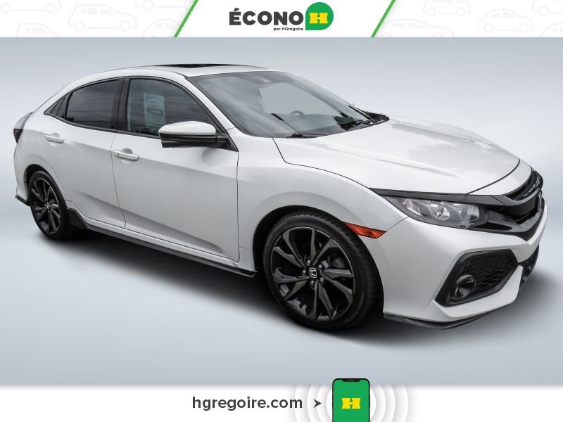 2019 Honda Civic White Saint-Eustache - photo #0