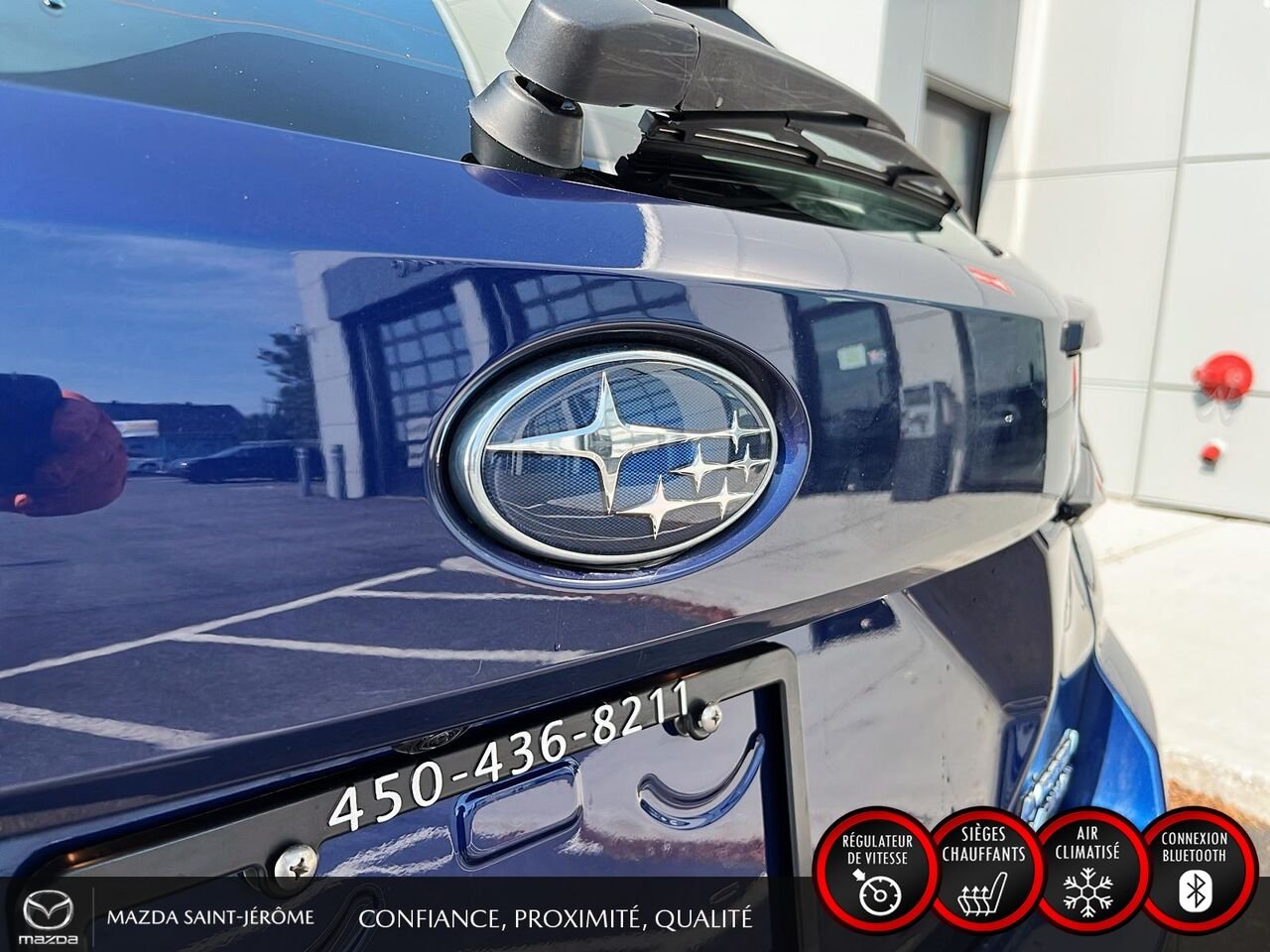 2024 Subaru Impreza HATCHBACK | AWD | A/C | CLEAN CARFAX | Blue Saint-Jérôme - photo #7