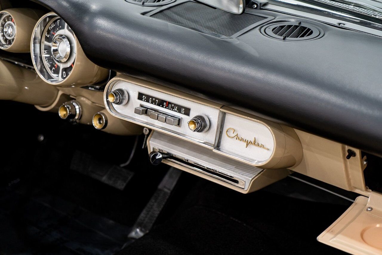 1957 Chrysler 300C 1 of 474 convertibles produced **PRICE IN USD** Black Montreal - photo #61