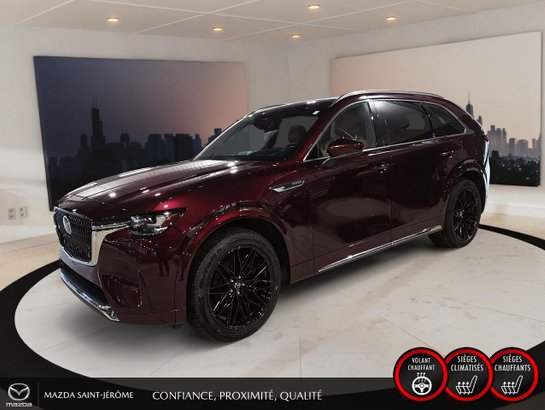 2024 Mazda CX-90 hybride léger 2024 Red