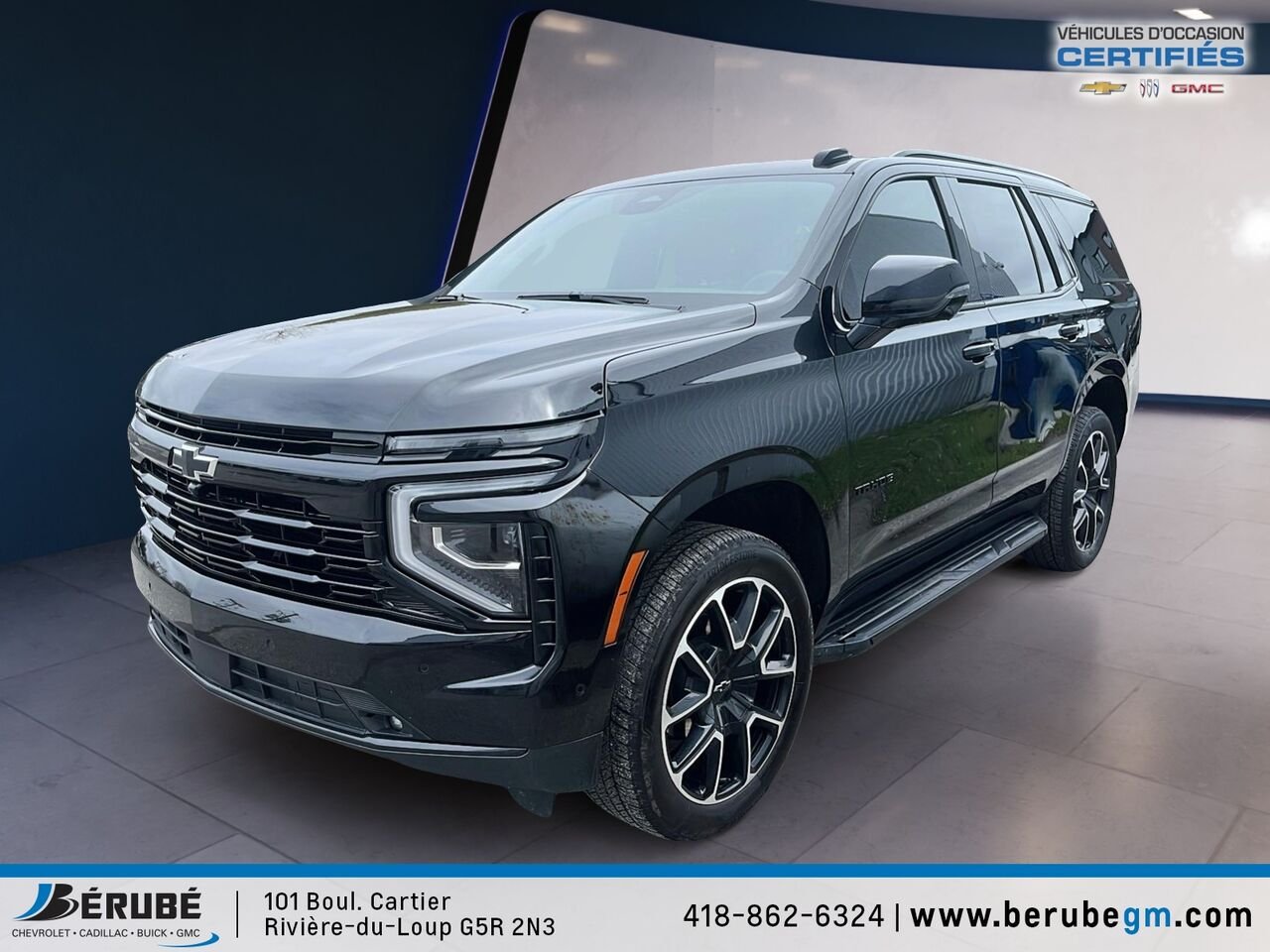 2025 CHEVROLET Tahoe 4WD Black Rivière-du-Loup - photo #0