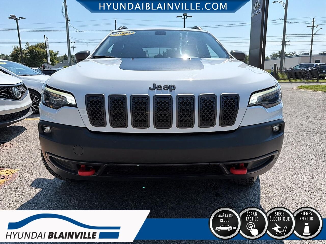 Jeep Cherokee 2020 Blanc Blainville - photo #1