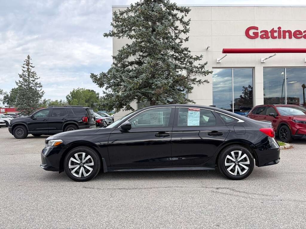 Honda Civic LX 2022 Noir Gatineau - photo #3
