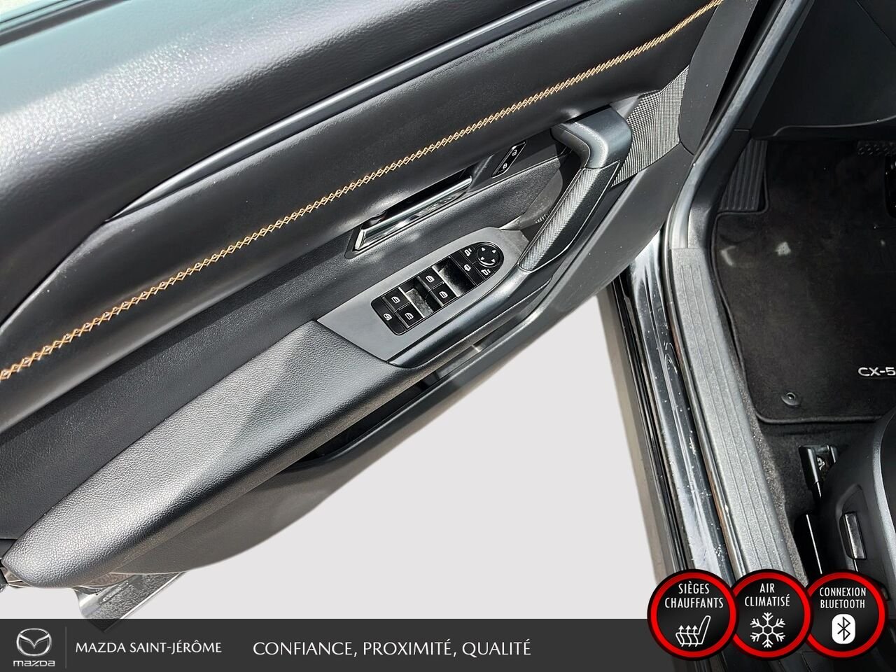 2024 Mazda CX-50 GT avec moteur turbo | TOIT PANORAMIQUE | CUIR | AWD | Black Saint-Jérôme - photo #12
