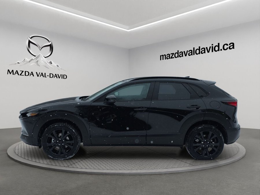 2026 Mazda CX-30 GT turbo, awd, toit ouvrant, Écran 360 degré, Navigation, chargeur sans fil pour cellulaire Jet Black Mica