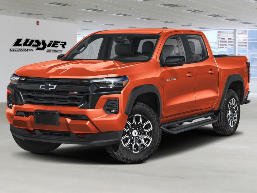 Chevrolet Colorado Z71 cabine multiplace 4RM 2026 Orange soleil levant