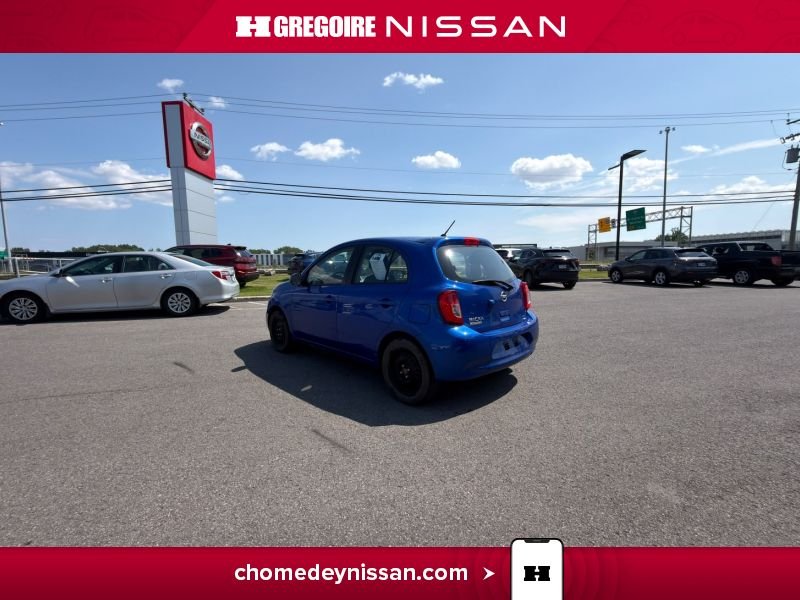Nissan MICRA CR7081 | SV * Caméra * A/C * Bluetooth * Groupe Électrique 2019 Bleu Laval - photo #7
