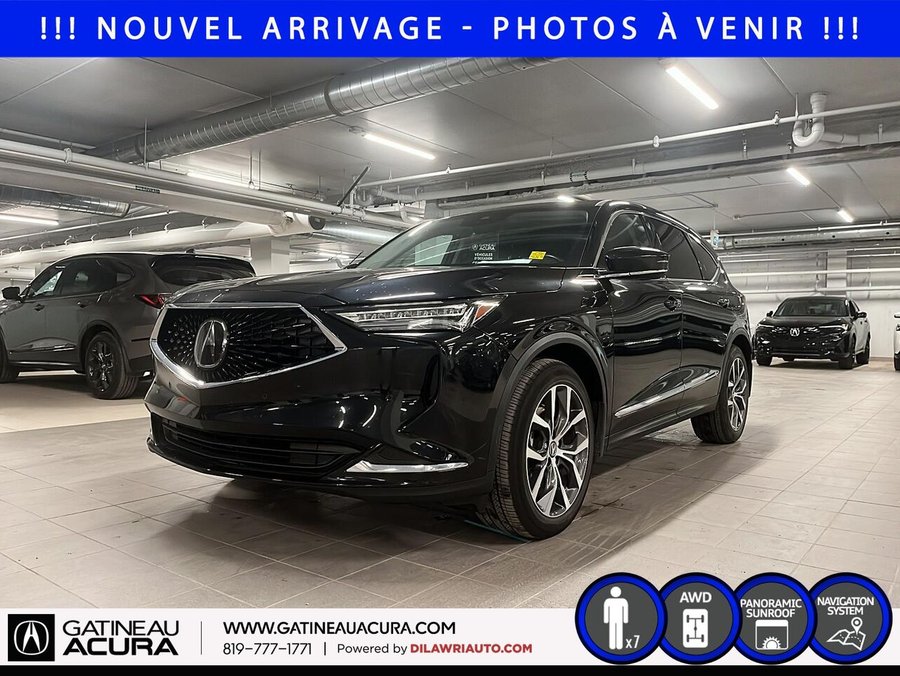 Acura MDX *** UN PROPRIO + CLEAN CARFAX *** 2024 Noir