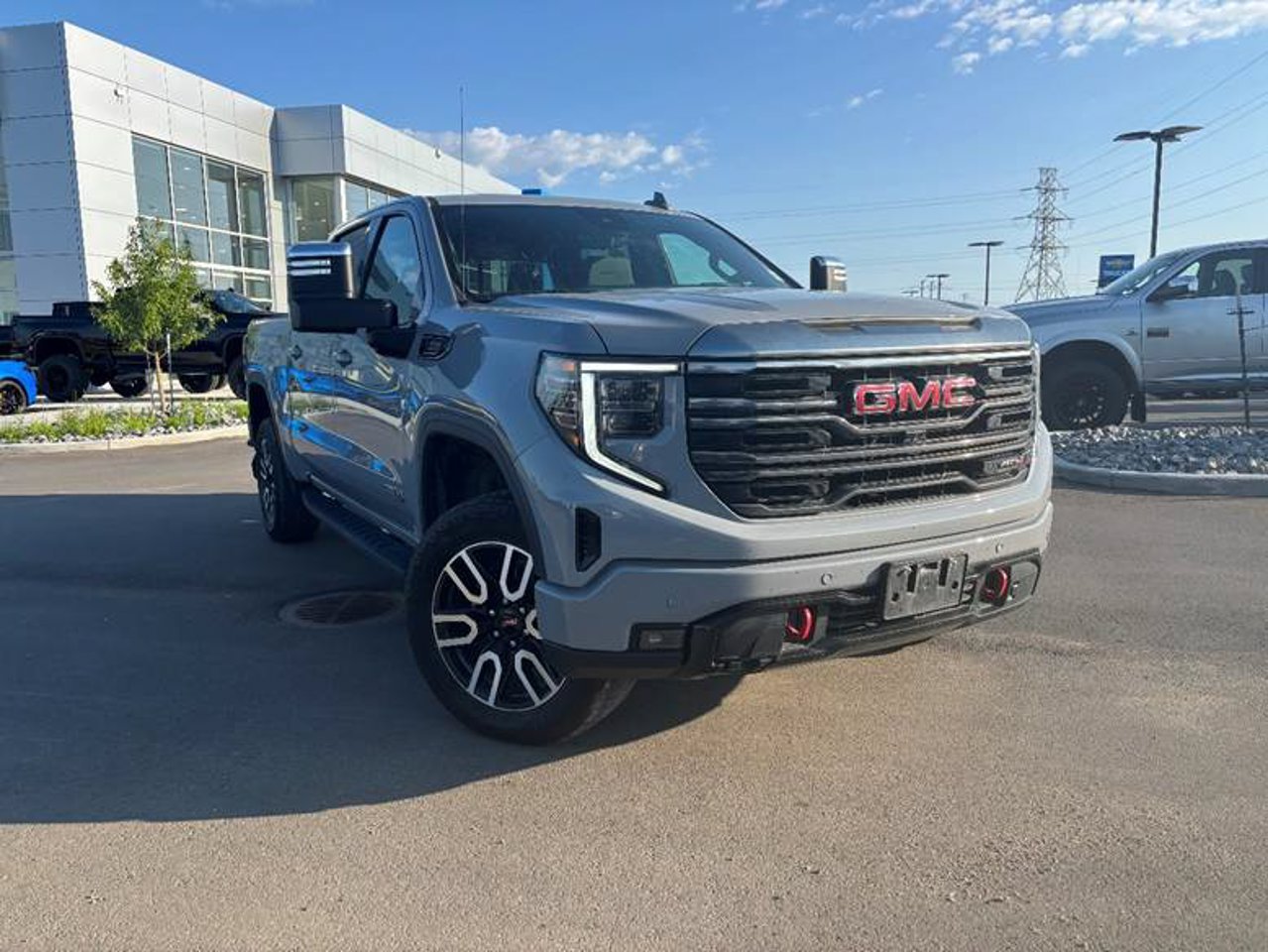 2024 GMC Sierra 1500 4WD Crew Cab 147 AT4 Grey Sherwood Park - photo #1