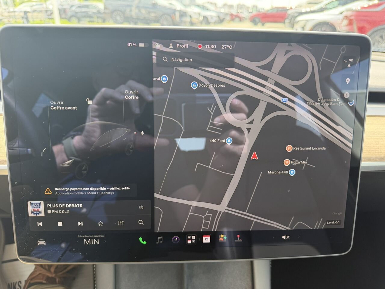 Tesla Model 3 STANDARD RANGE PLUS 2021 Noir Laval - photo #23