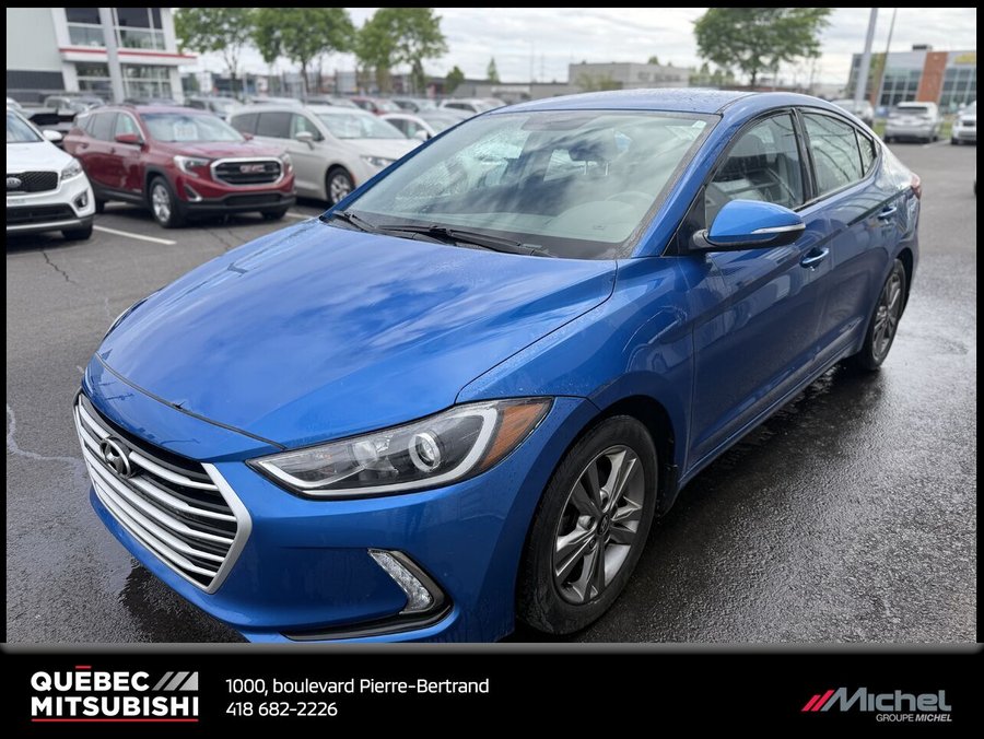 Hyundai Elantra GL, Volant chauffant 2018 Bleu