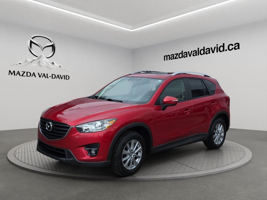 Mazda CX-5 GS 4 portes TI BA 2016,5, Navigation, commande audio au volant, Toit ouvrant 2016 Rouge