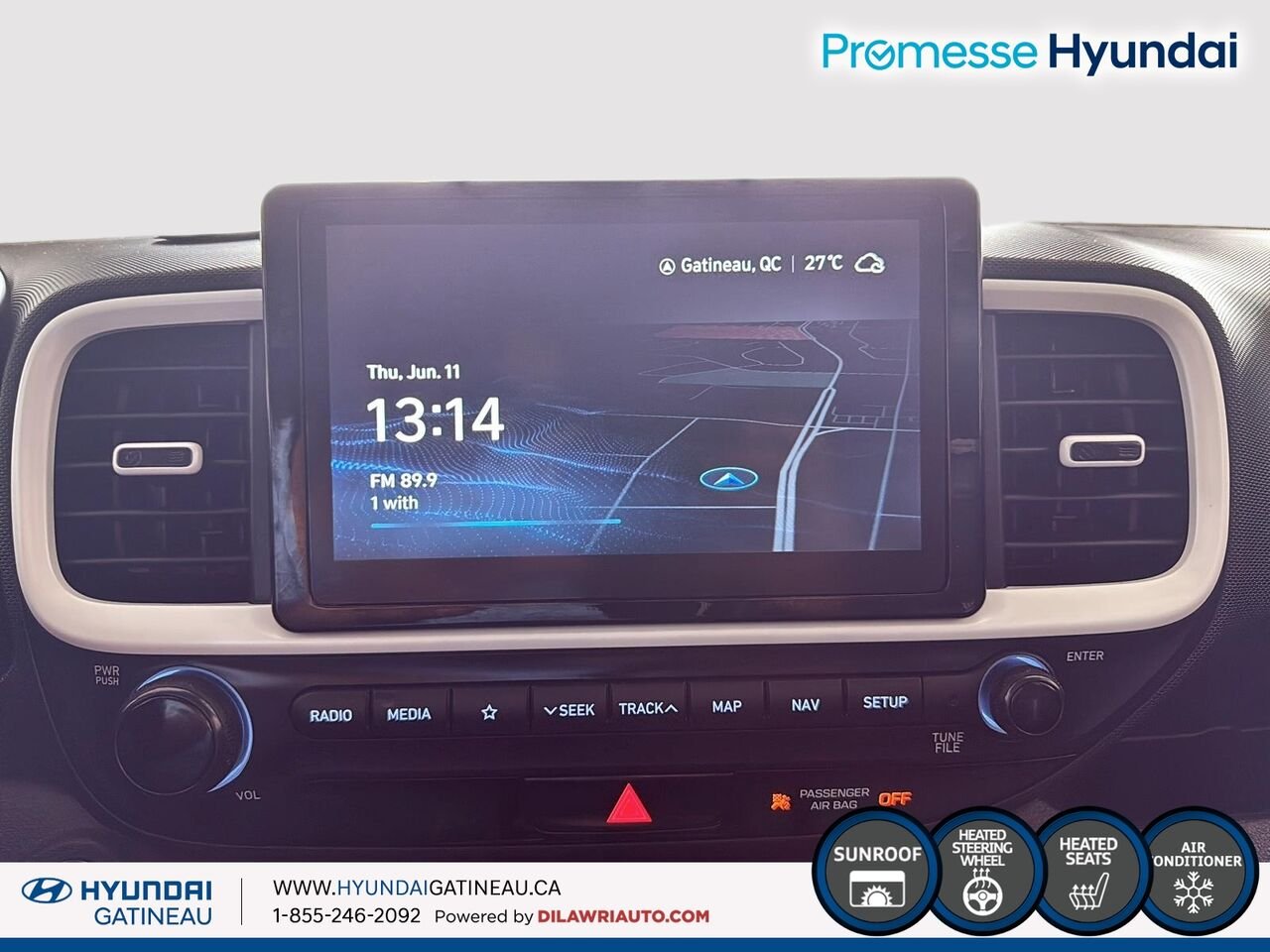 Hyundai Venue 2022 BLEU INTE Gatineau - photo #13