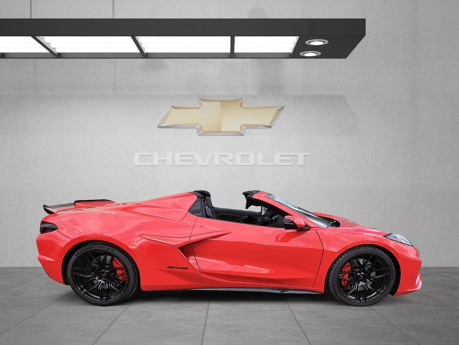 Chevrolet Corvette Z06 cabriolet 2 portes avec 3LZ 2025 Rouge flamme