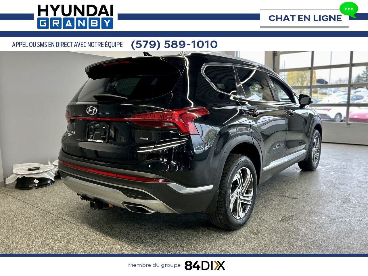 Hyundai Santa Fe 2022 Noir Granby - photo #6