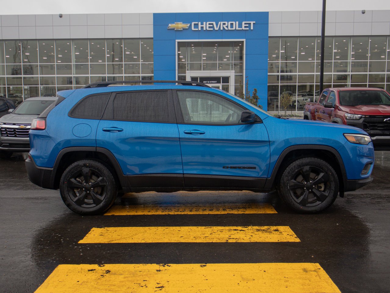 2022 Jeep Cherokee Altitude 4x4 Blue Sherwood Park - photo #13