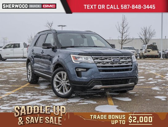 2018 Ford Explorer 2018 Blue