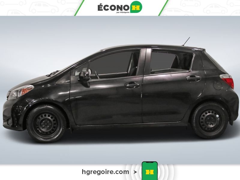 2014 Toyota Yaris Black Blainville - photo #4