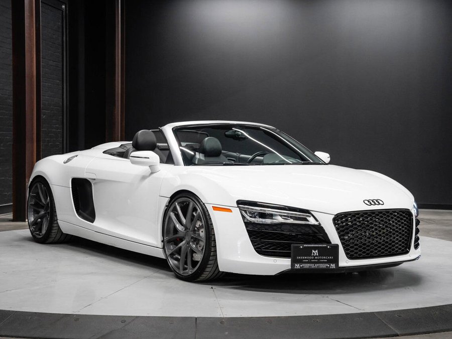 2014 Audi R8 2014 White