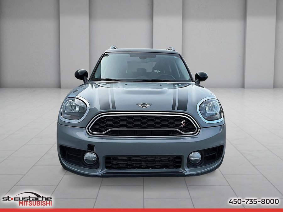 MINI Countryman Cooper S ALL4-TOIT PANO-CUIR-SIÈGES CHAUFFANTS-BLUETOOTH 2019 Gris