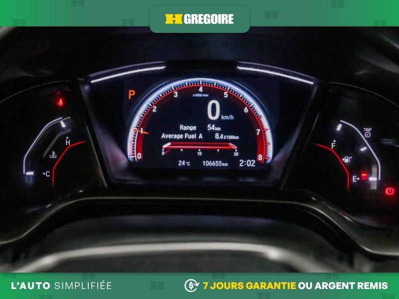 Honda Civic 2019 Blanc Laval - photo #23