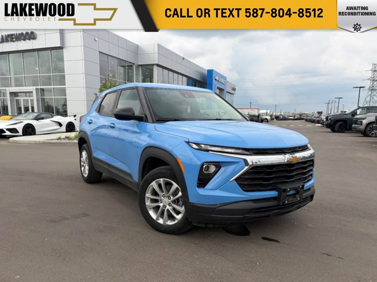 2024 Chevrolet Trailblazer AWD 4dr LS Blue Sherwood Park - photo #0