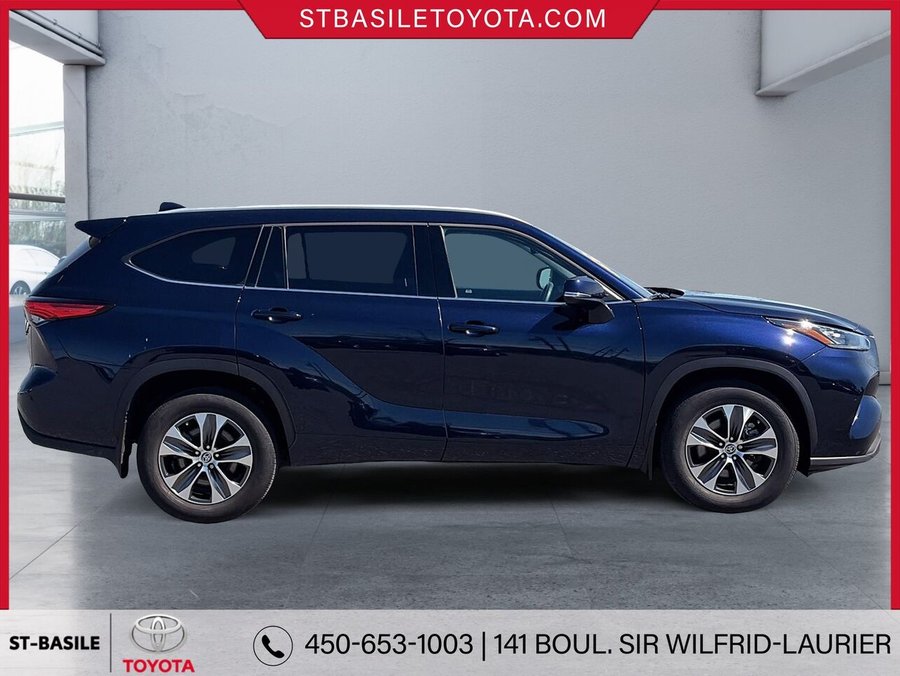 TOYOTA HIGHLANDER 2022 2022 Bleu heliographique