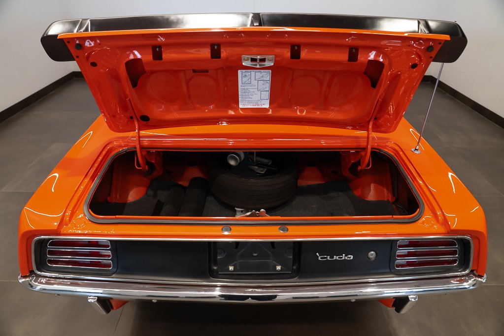 Plymouth AAR Cuda 1970 Orange Montréal - photo #42