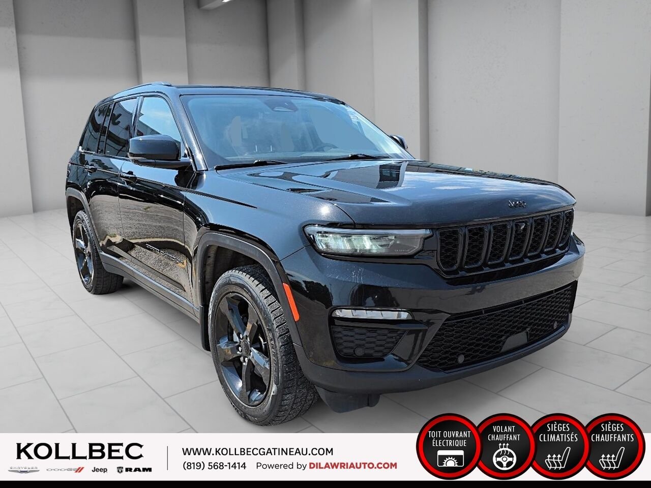 JEEP GRAND CHEROKEE 26561 | Limited 4x4 2023 Noir Gatineau - photo #11
