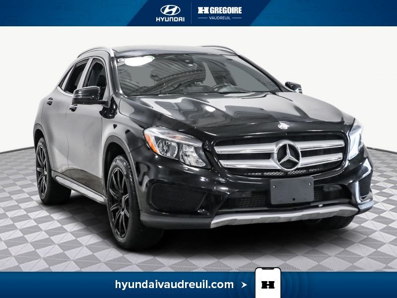2016 Mercedes Benz GLA Black Saint-Eustache - photo #0