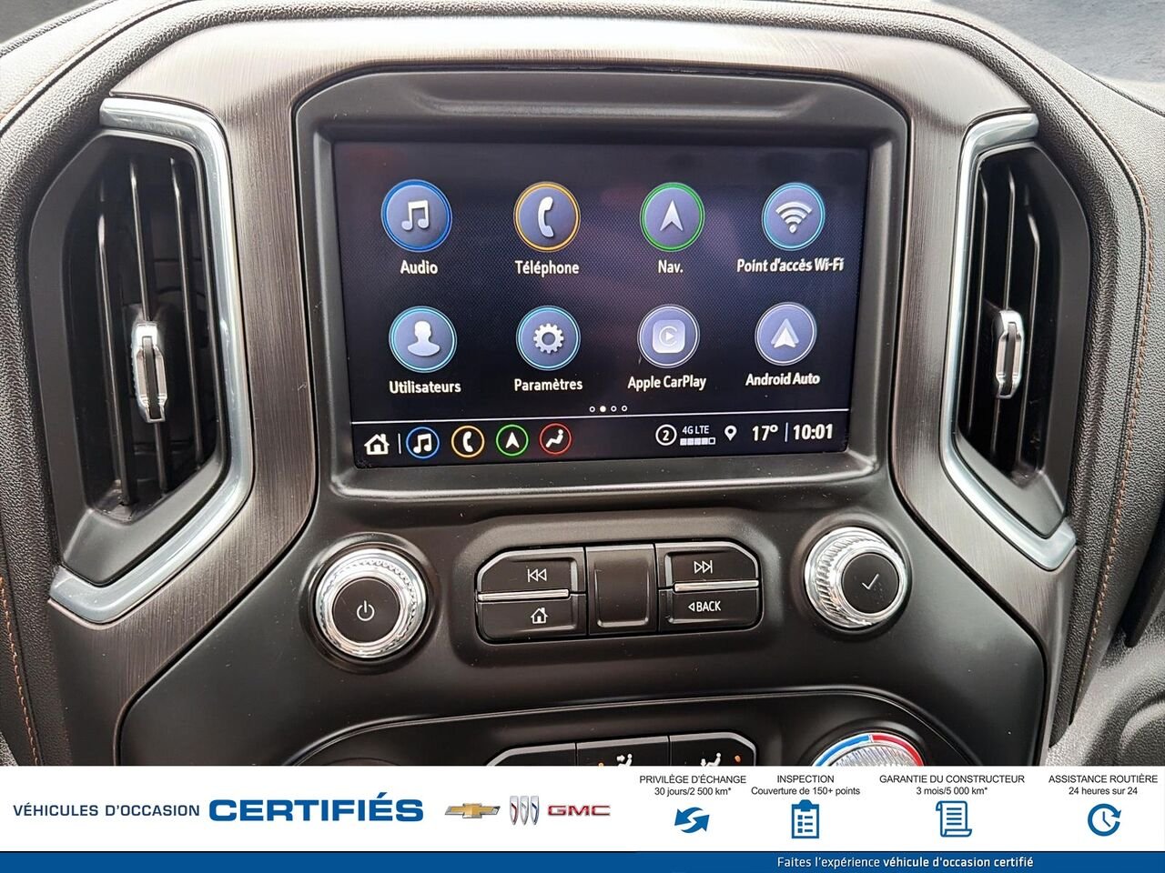 GMC SIERRA K25 AT4 cabine multiplace 4RM 159 po 2023 Blanc Montmagny - photo #13