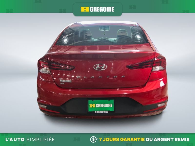 2019 Hyundai Elantra Red Blainville - photo #5