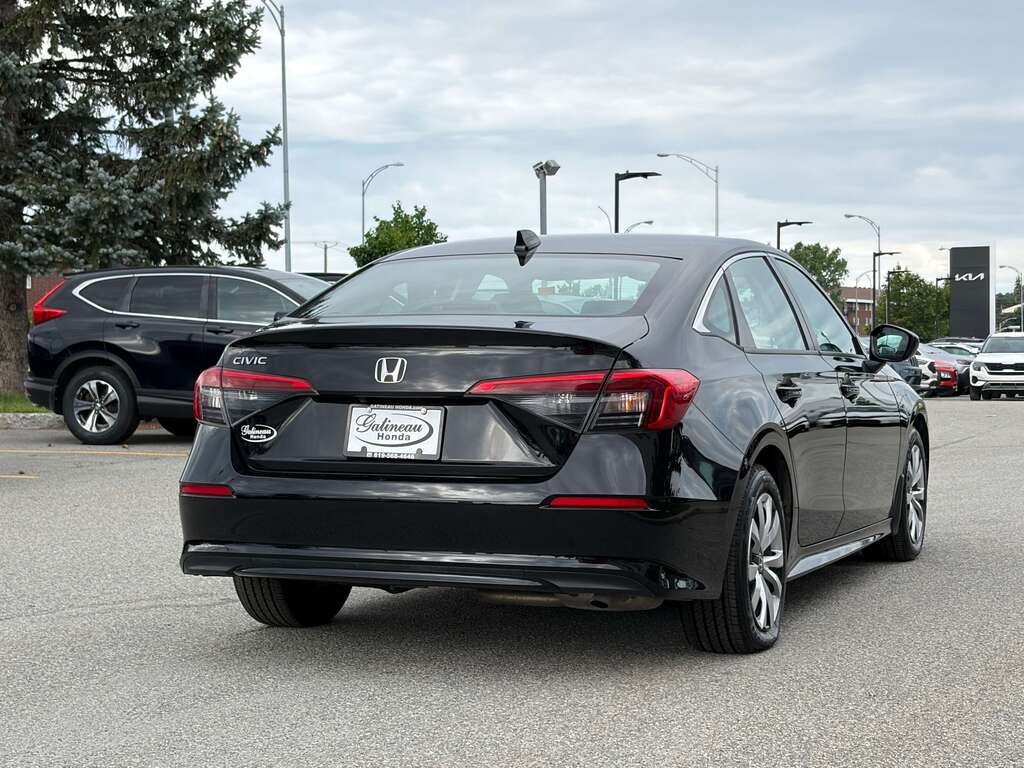 Honda Civic LX 2022 Noir Gatineau - photo #6