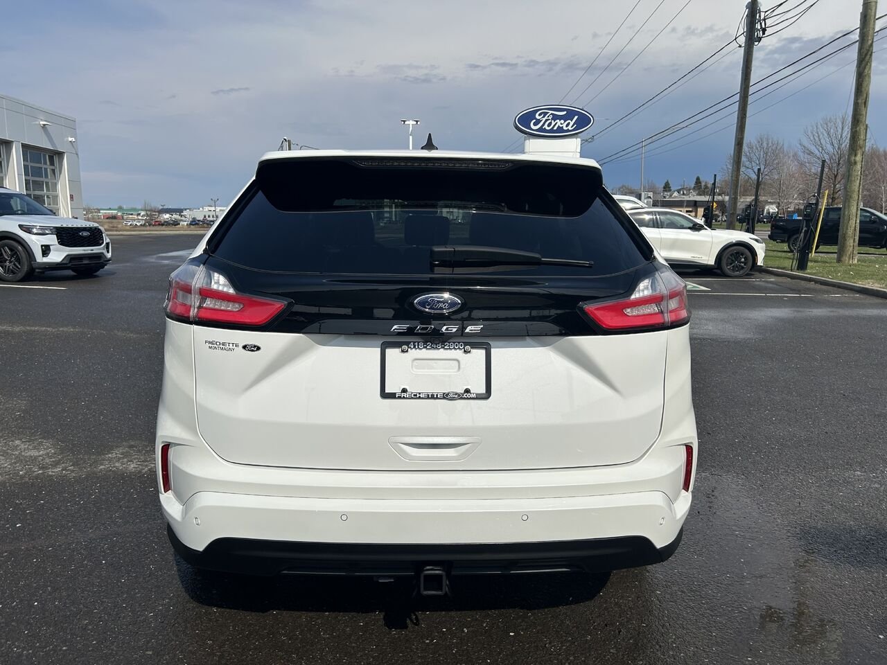 2024 Ford Edge White Montmagny - photo #3