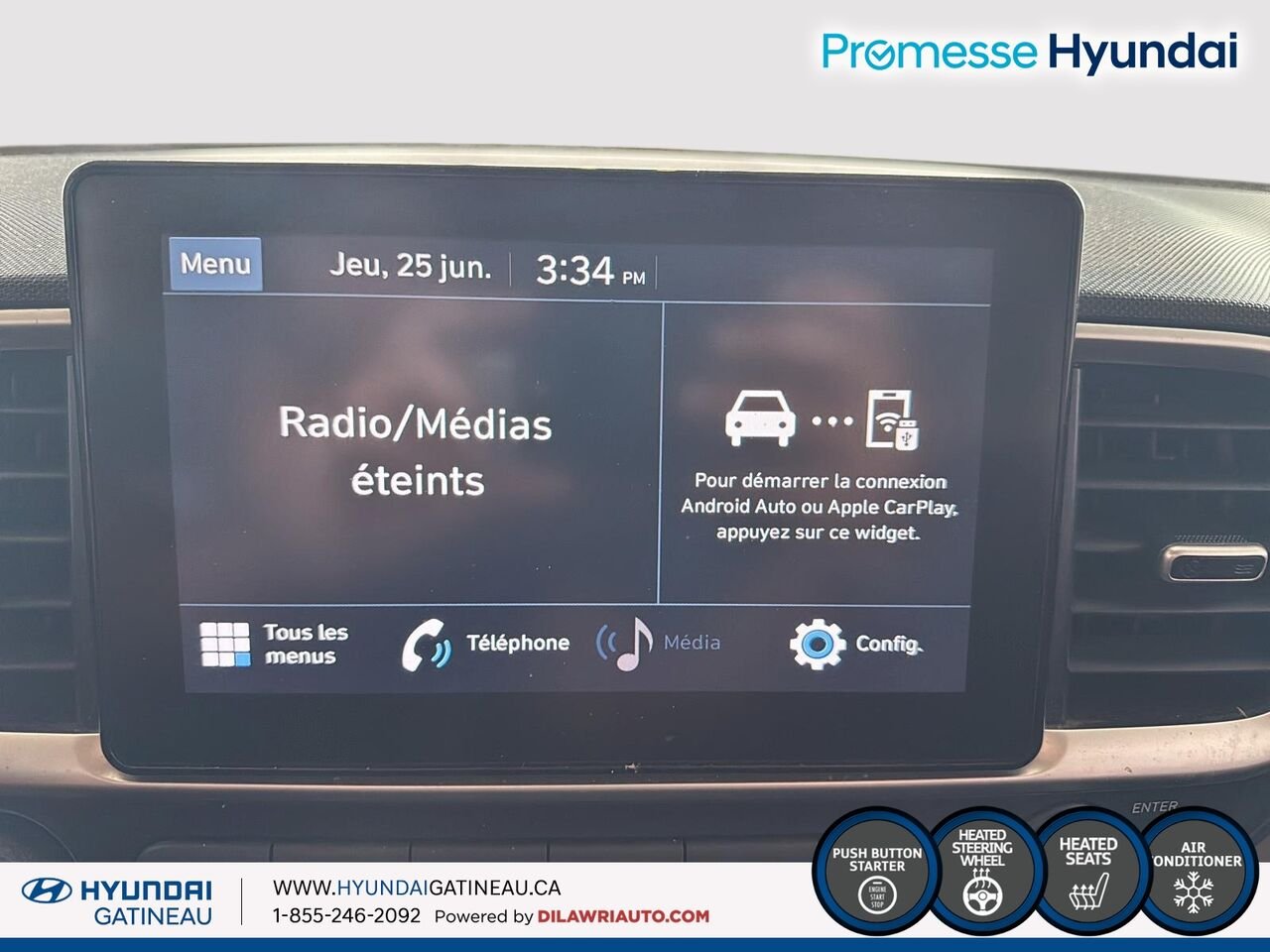 2022 Hyundai Venue Blue Gatineau - photo #13