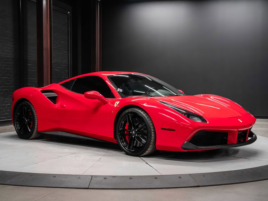 2017 Ferrari 488 GTB 2017 Red