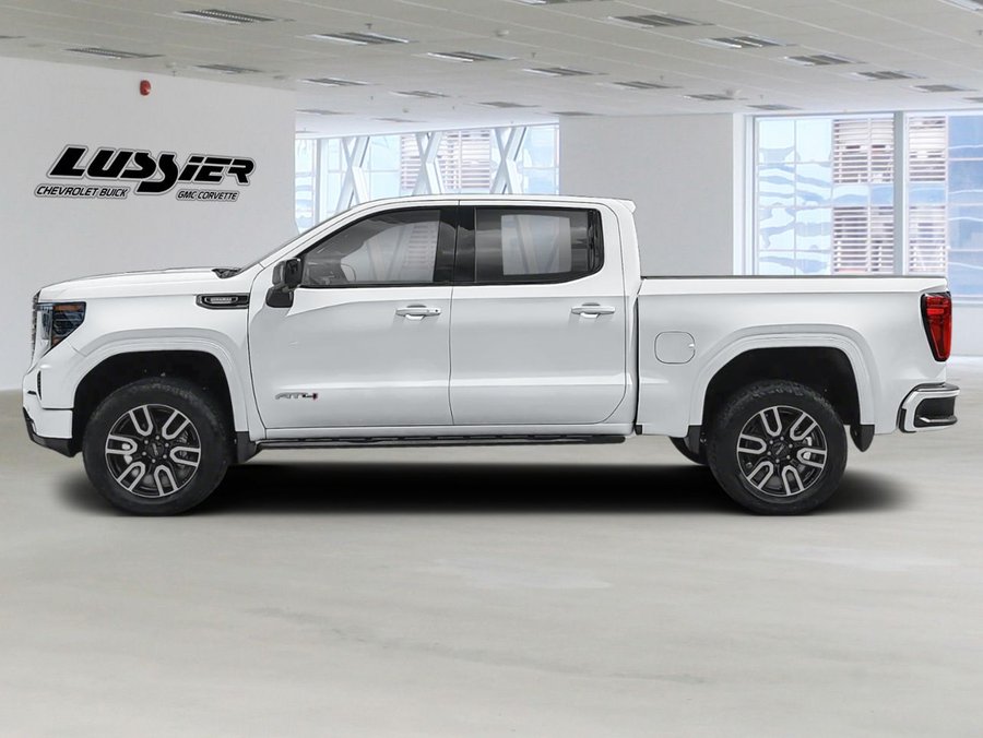 GMC Sierra 1500 AT4 cabine multiplace 4RM 157 po 2026 Blanc sommet