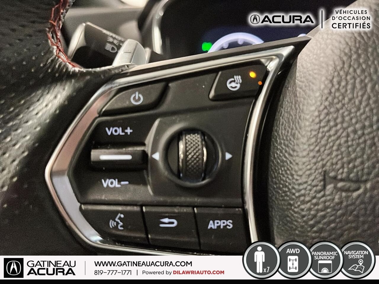 Acura MDX A-Spec SH-AWD 2024 Blanc Ottawa & Gatineau - photo #9