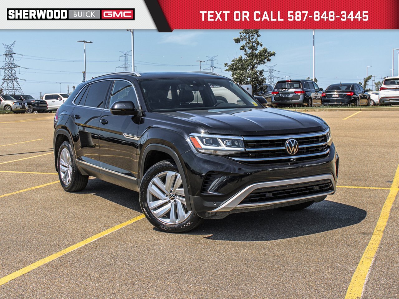 2020 Volkswagen Atlas Cross Sport Execline 3.6 FSI 4MOTION Black Sherwood Park - photo #0