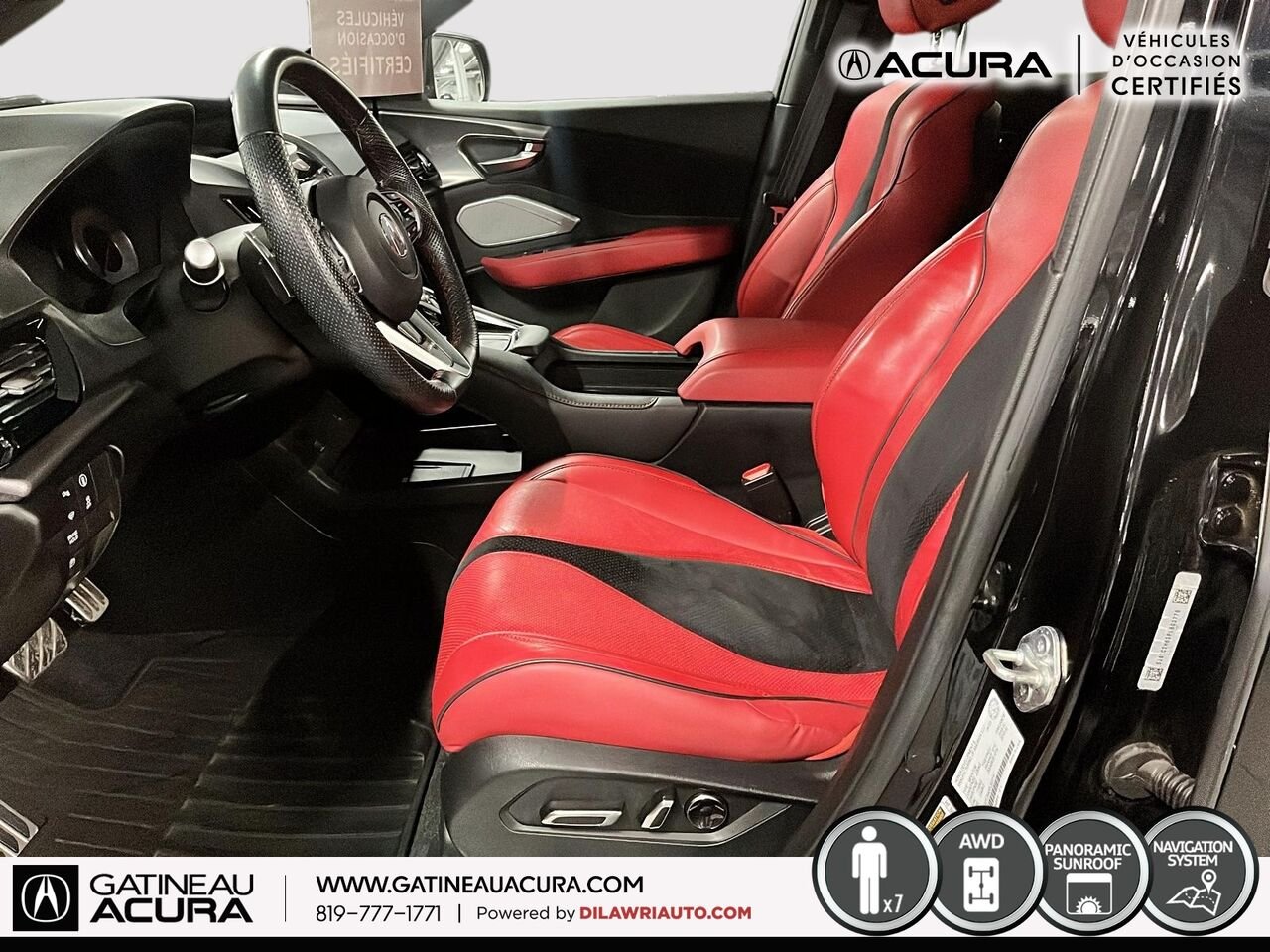 2023 Acura RDX A-Spec SH-AWD Black Gatineau - photo #23