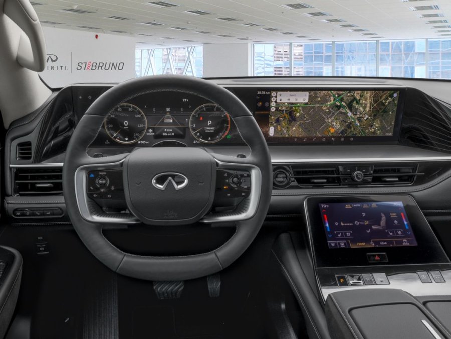 INFINITI QX80 2026 2026 Blanc radiant triple couche nacré