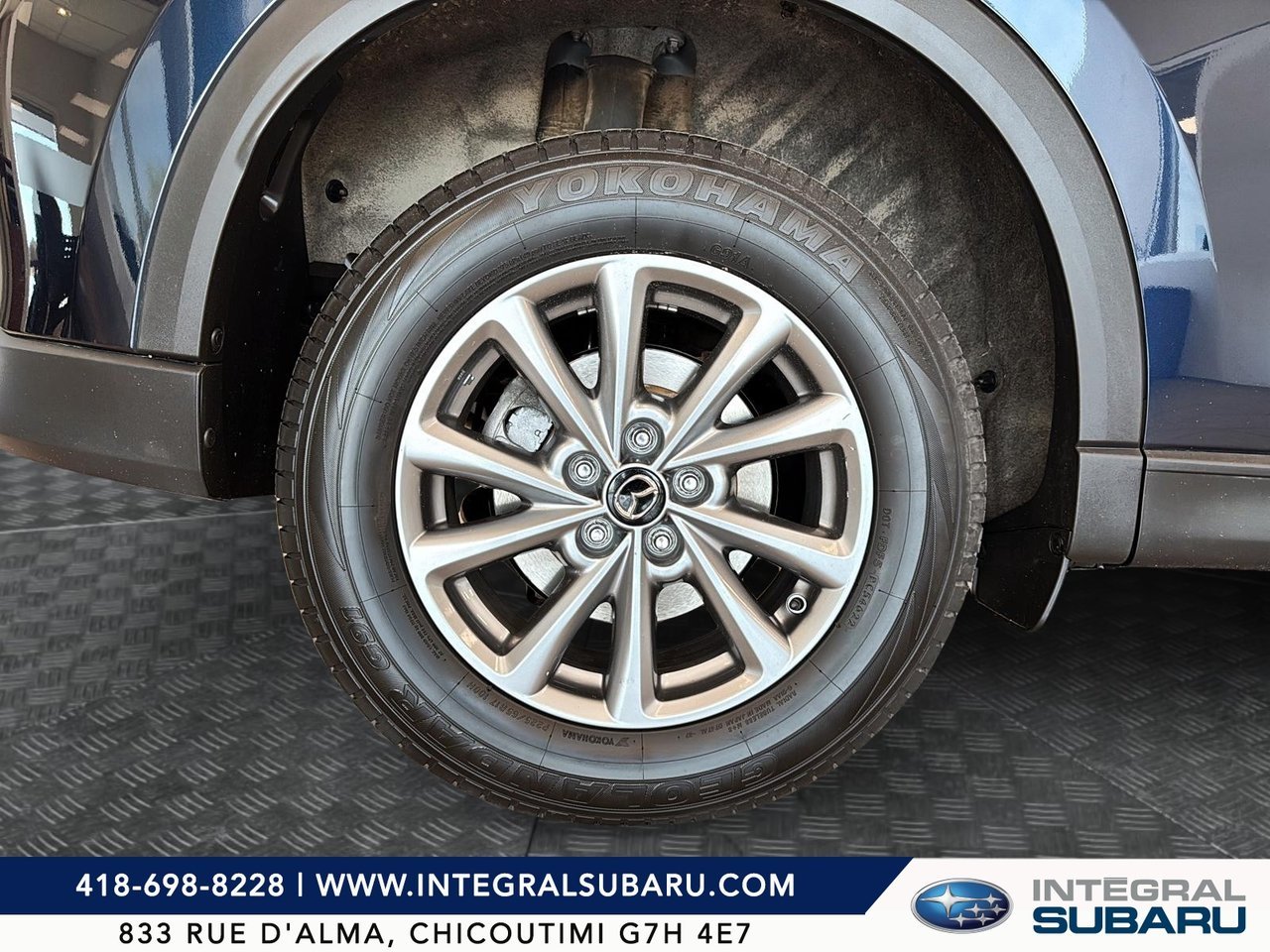 Mazda CX-5 NIV JM3KFBCM6P0173718 2023 Bleu Chicoutimi - photo #7
