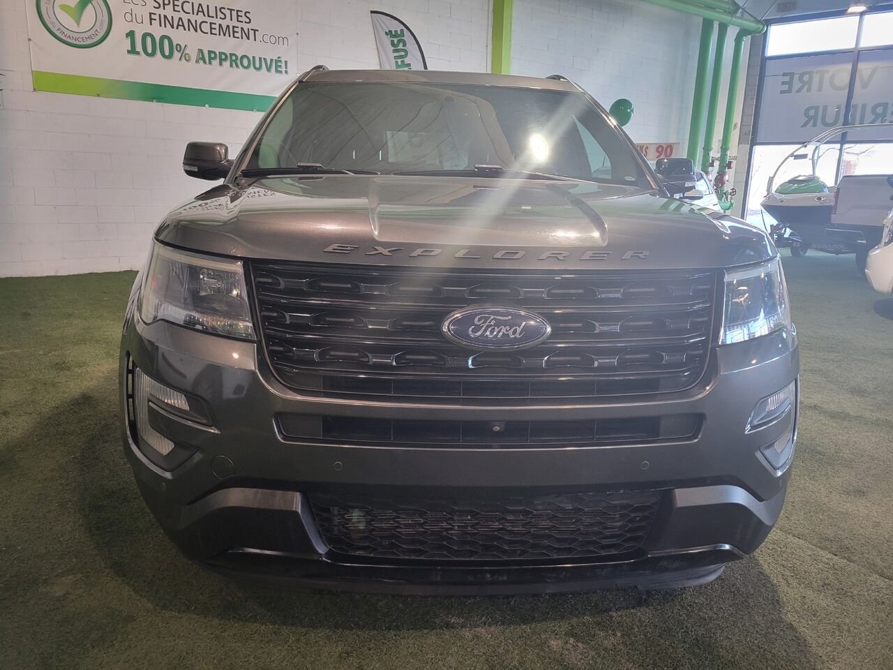 2017 Ford Explorer Grey  - photo #9