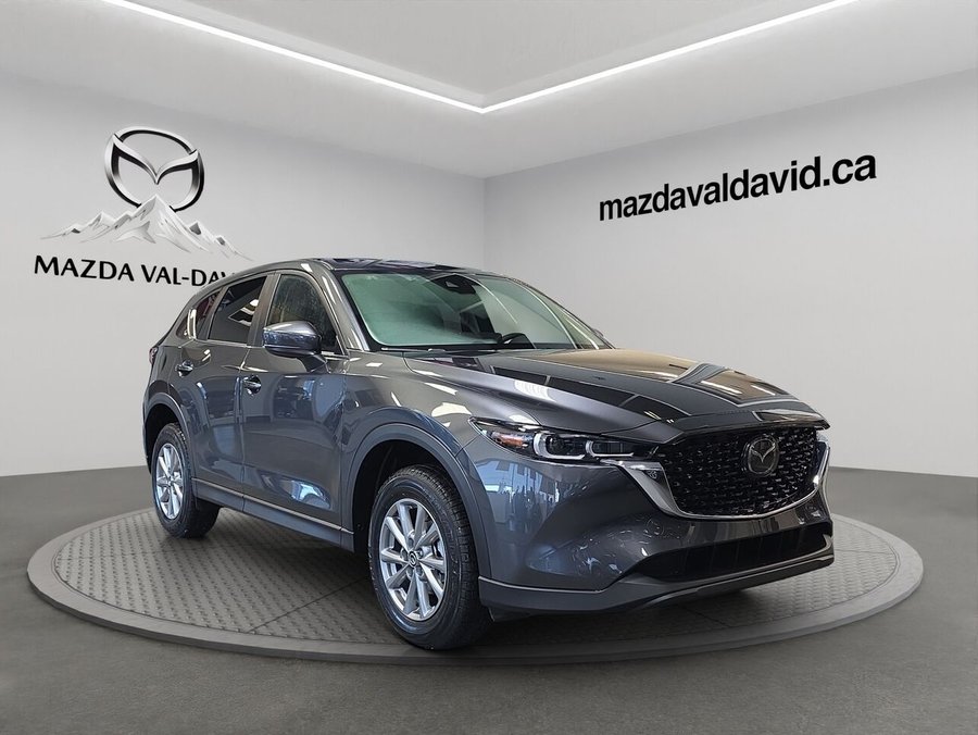 2025 Mazda CX-5 Gs, awd, sièges, volant et rétroviseurs chauffants, hayon électrique Polymetal Metallic